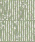Cercles Deux Wallpaper, Snow Green