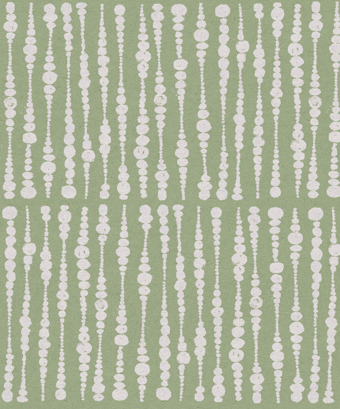 Cercles Deux Wallpaper, Snow Green