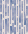 Colonnes Wallpaper, Blue White