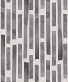 Colonnes Wallpaper, Charcoal White