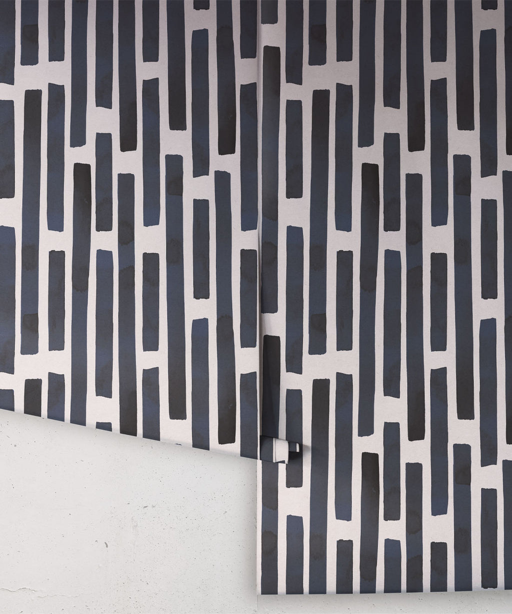 Colonnes Wallpaper, Midnight Light Beige