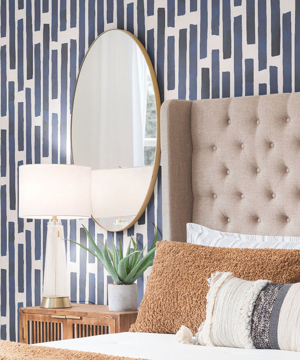 Colonnes Wallpaper, Midnight Light Beige