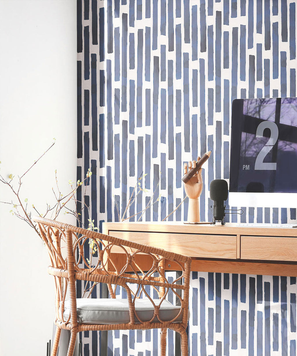 Colonnes Wallpaper, Midnight Light Beige