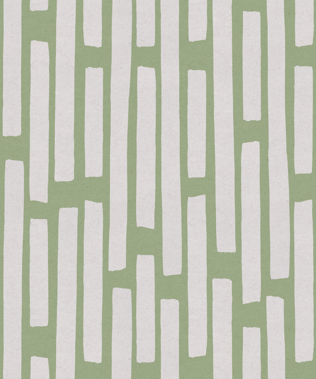 Colonnes Wallpaper, Snow Green