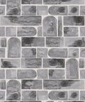 Formes Wallpaper, Charcoal White