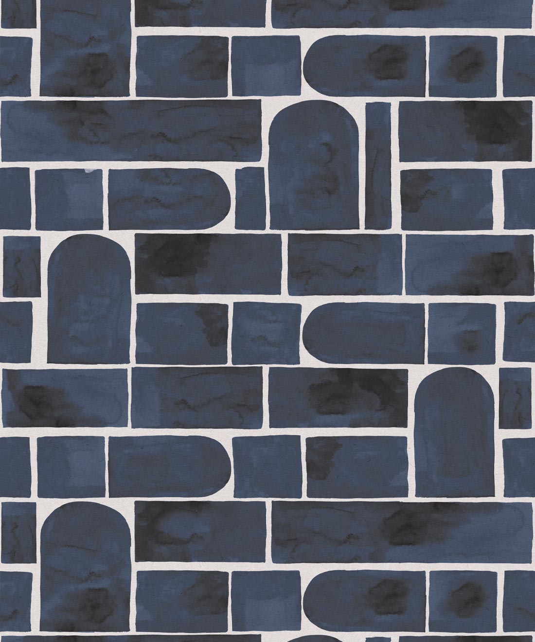 Formes Wallpaper, Midnight White