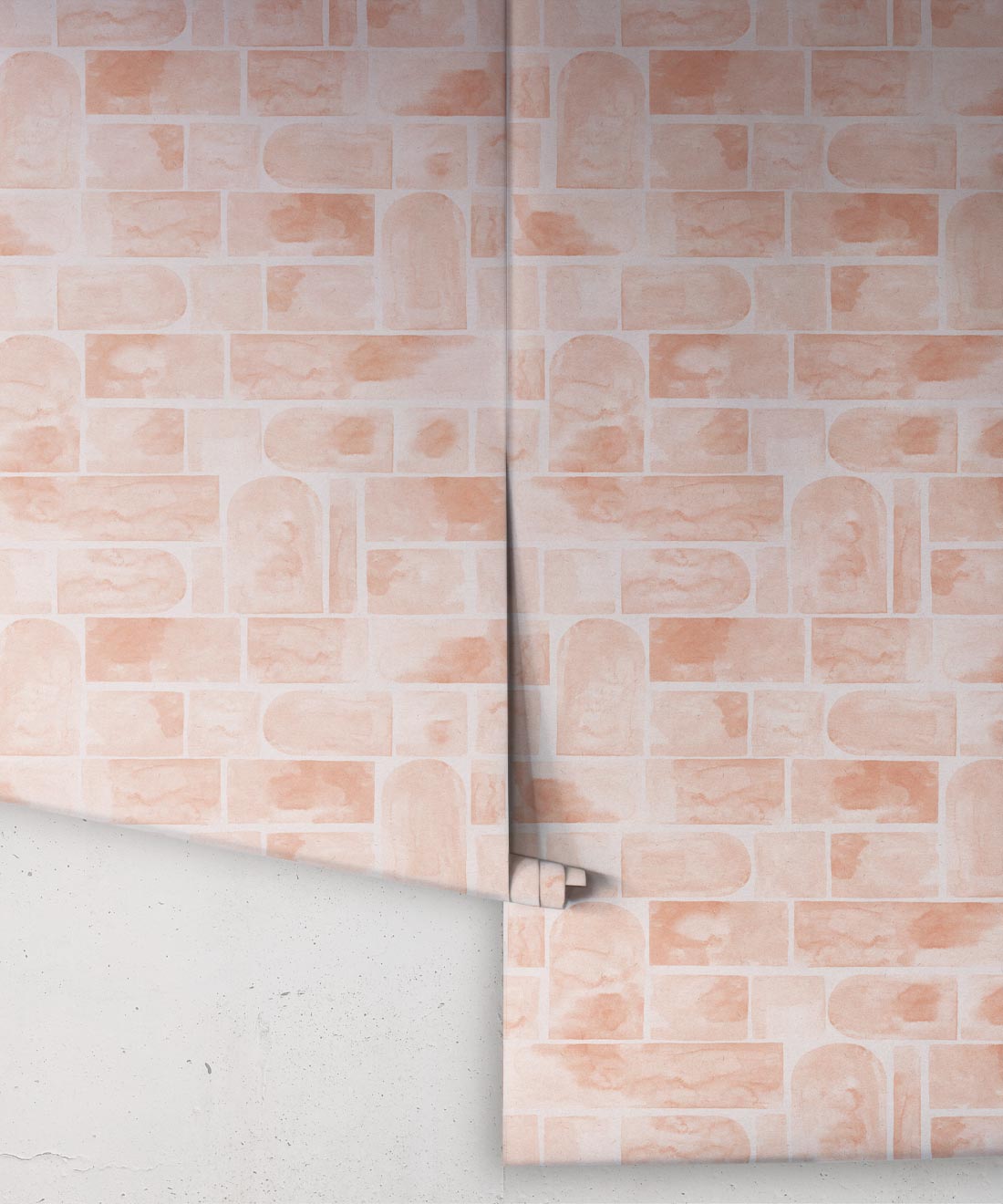 Formes Wallpaper, Salmon Light Beige