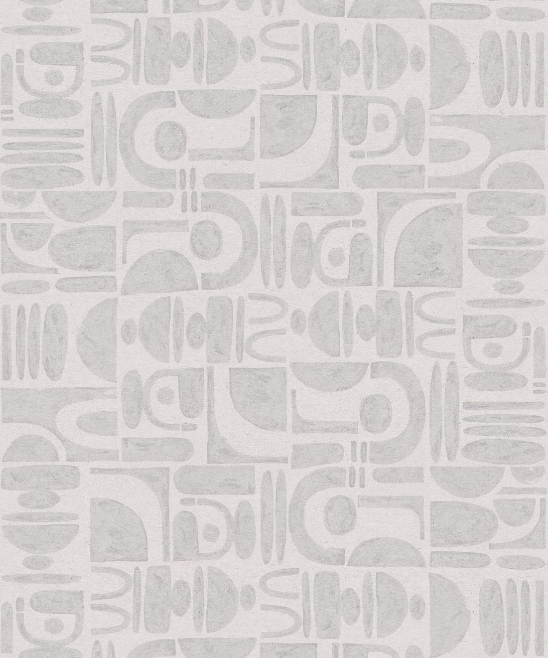 Formes Trois Wallpaper, Grey White