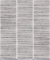 Lignes Wallpaper, Charcoal White