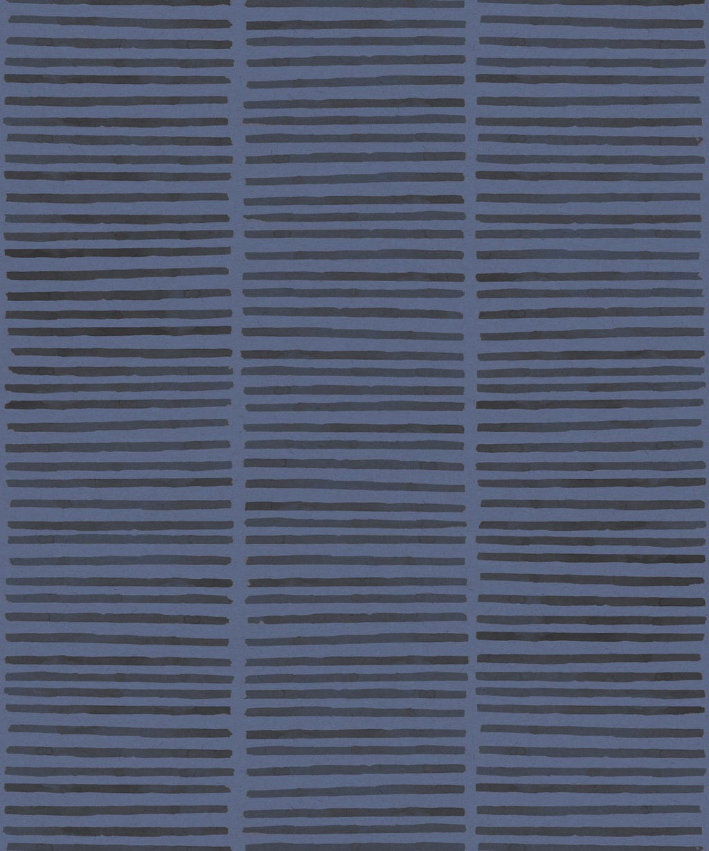 Lignes Wallpaper, Midnight Navy