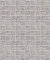 Lignes Deux Wallpaper, Charcoal Light Beige