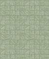 Lignes Deux Wallpaper, Sage Green