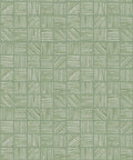 Lignes Deux Wallpaper, Sage Green