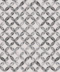 Pétales Deux Wallpaper, Charcoal White