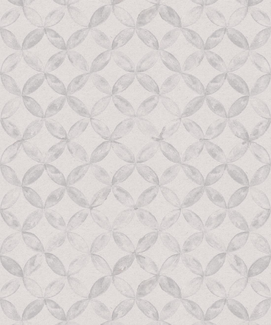 Pétales Deux Wallpaper, Grey White
