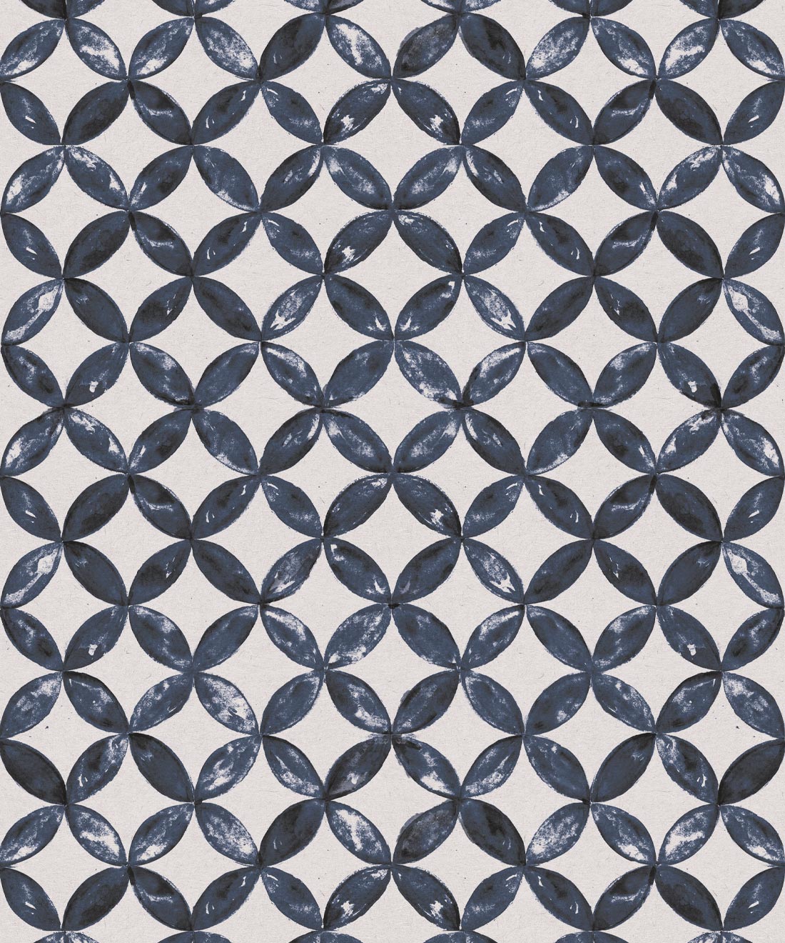Pétales Deux Wallpaper, Midnight White
