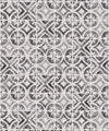 Pétales Trois Wallpaper, Charcoal White