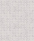 Pétales Trois Wallpaper, Grey White