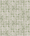 Pétales Trois Wallpaper, Sage Light Beige