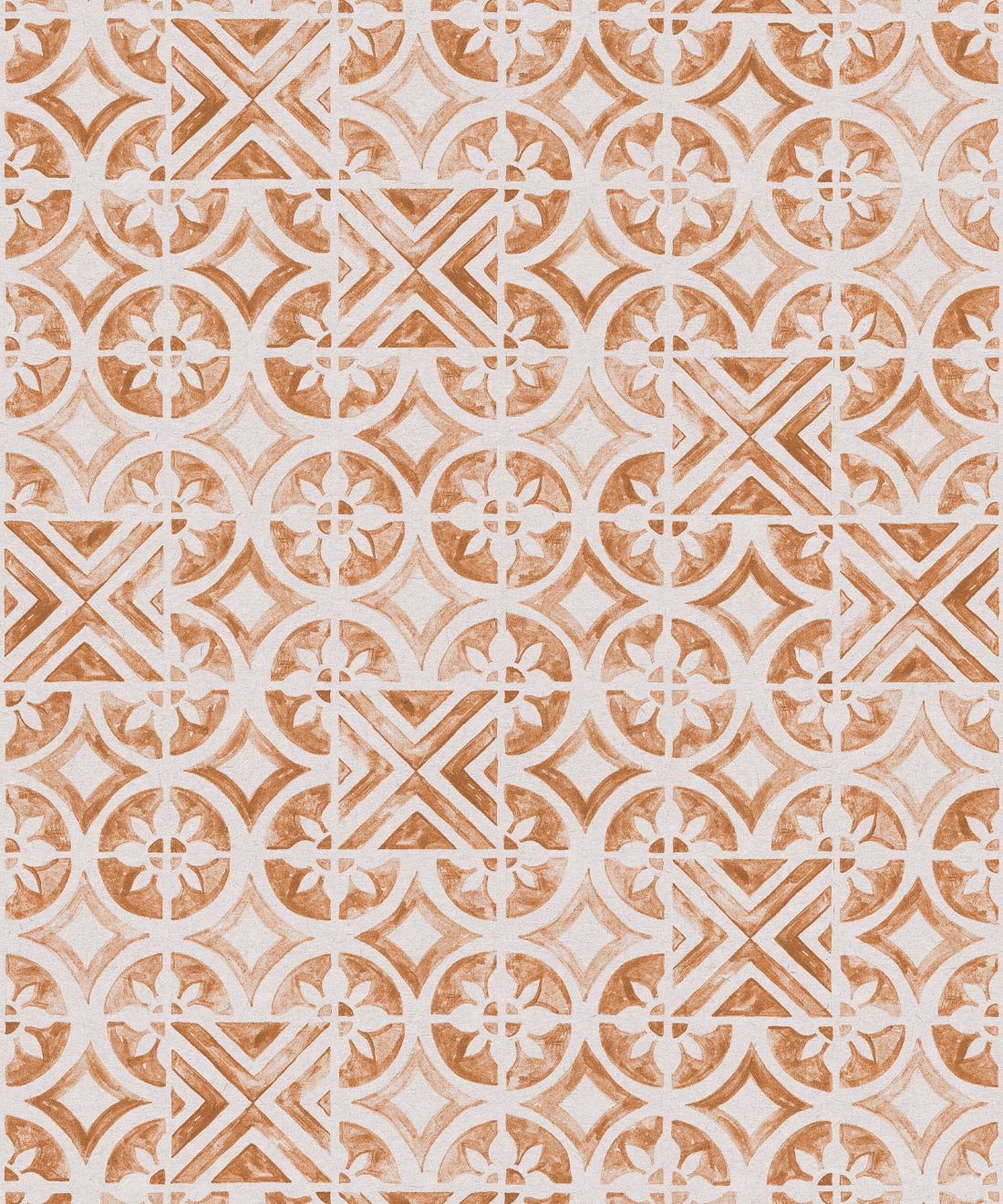 Pétales Trois Wallpaper, Sienna White