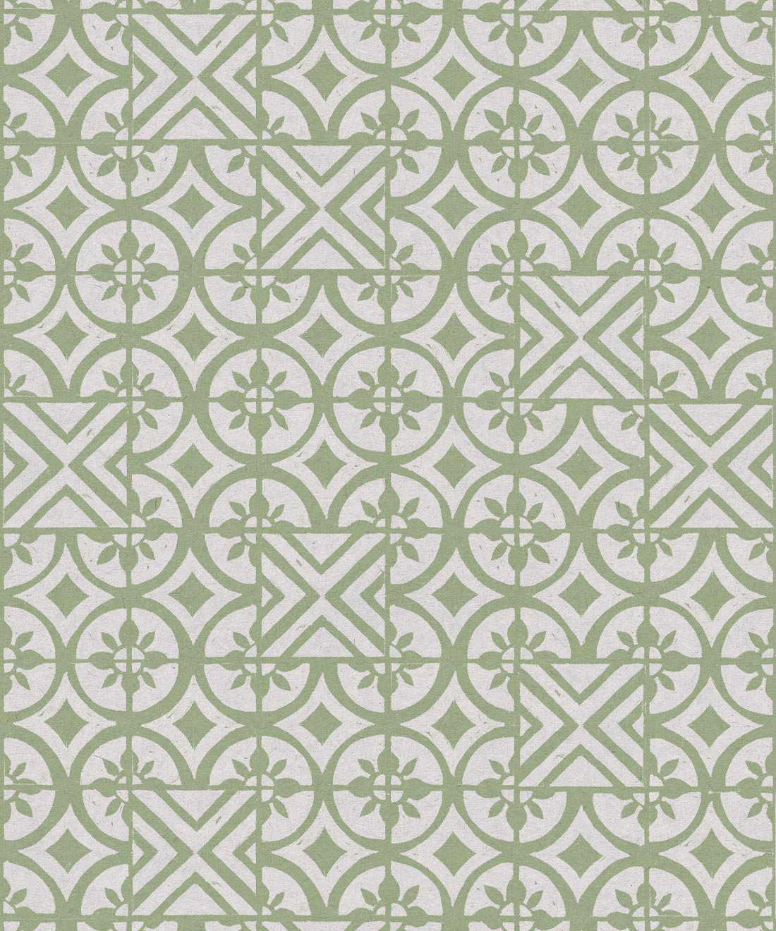 Pétales Trois Wallpaper, Snow Green