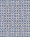Pétales Trois Wallpaper, Snow Navy