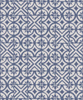 Pétales Trois Wallpaper, Snow Navy