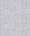 Tuile Wallpaper, Blue White