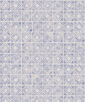 Tuile Wallpaper, Blue White