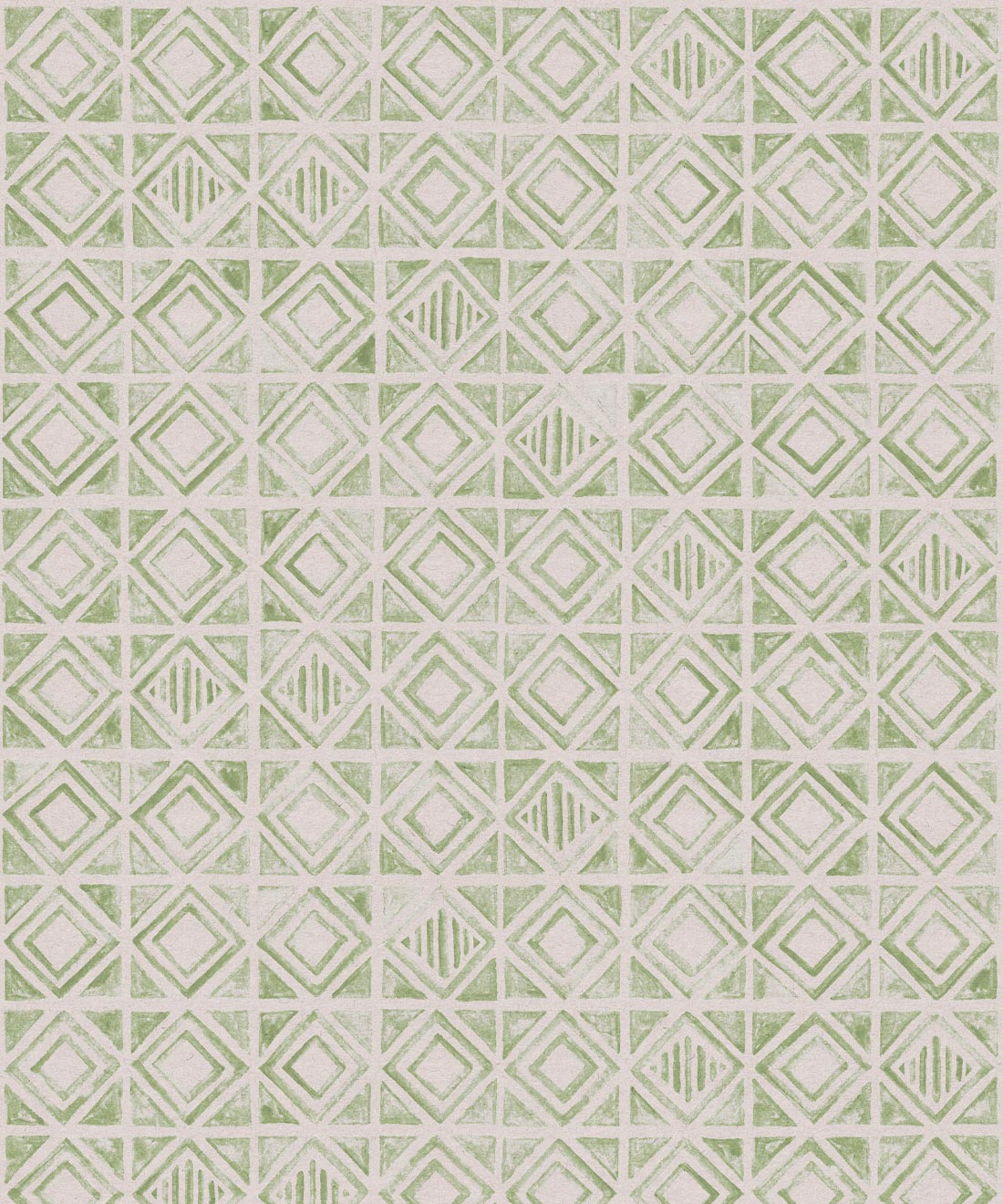 Tuile Wallpaper, Sage Light Beige