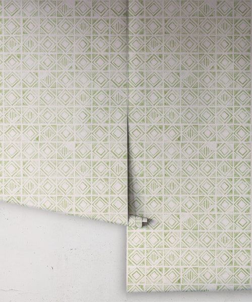Tuile-tapet, Salvie Lysebeige