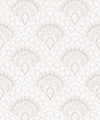 Retro Peacock Wallpaper, Ivory