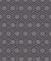 Retro Pop Wallpaper, Dark Grey