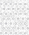 Retro Pop Wallpaper, Grey Reverse
