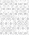 Retro Pop Wallpaper, Grey Reverse