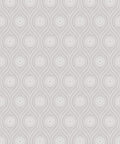 Retro Pop Wallpaper, Light Grey