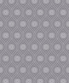 Retro Pop Wallpaper, Mid Grey