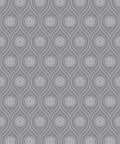 Retro Pop Wallpaper, Mid Grey