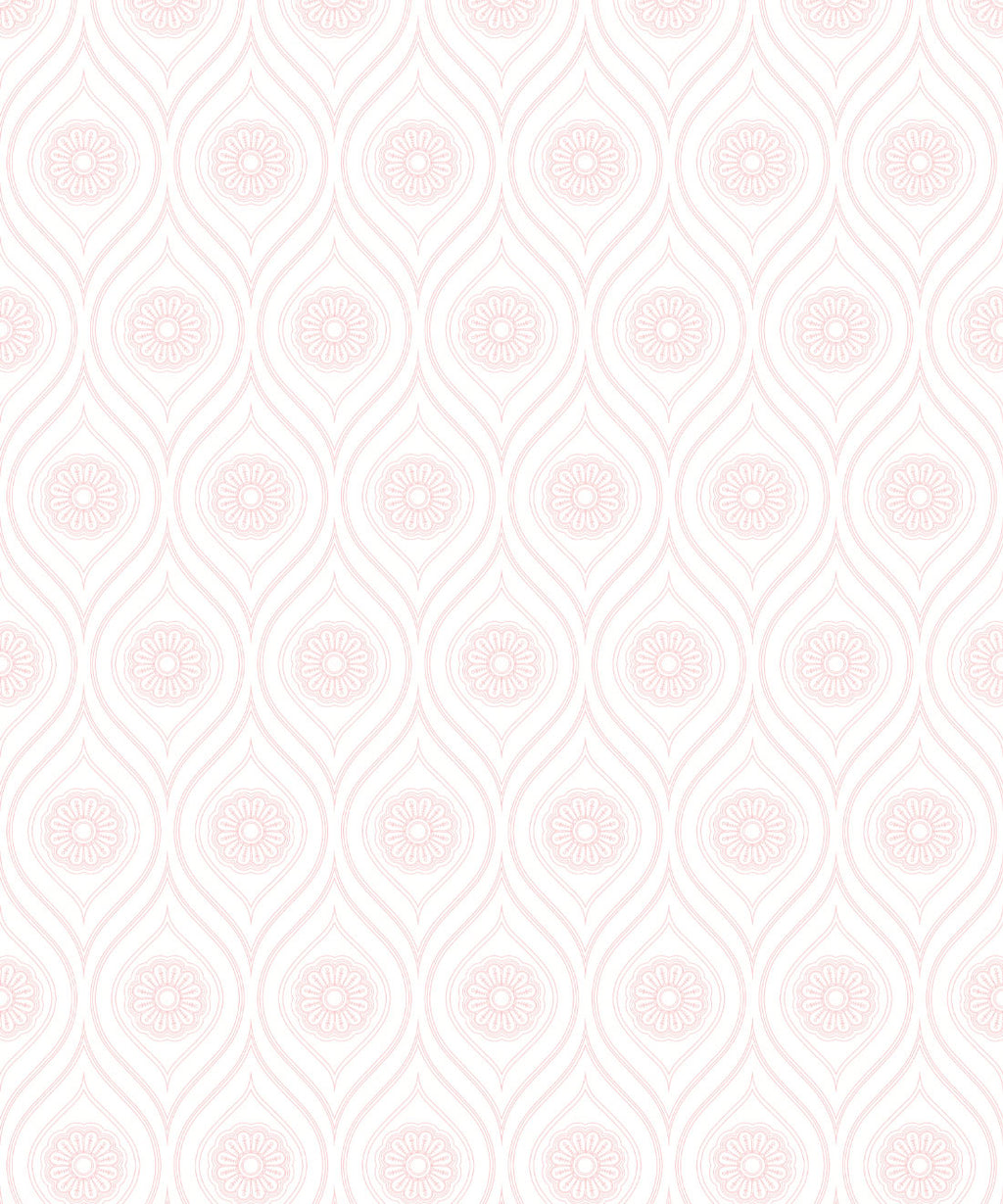 Retro Pop Wallpaper, Pink Reverse