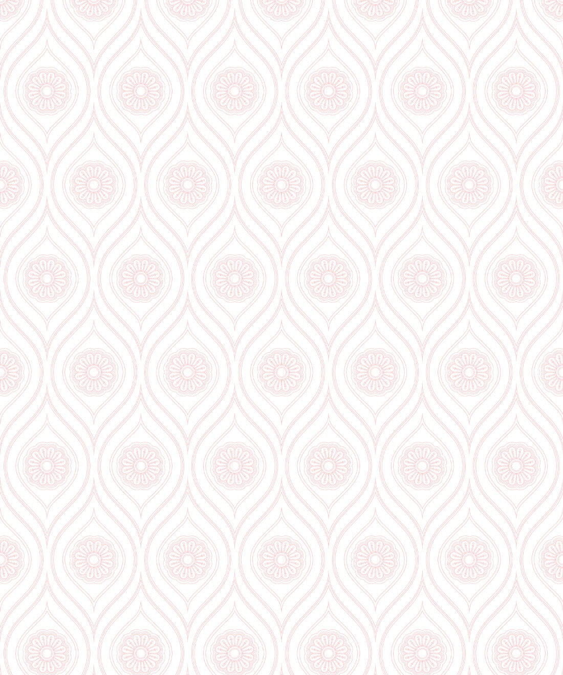 Retro Pop Wallpaper, Pink Reverse