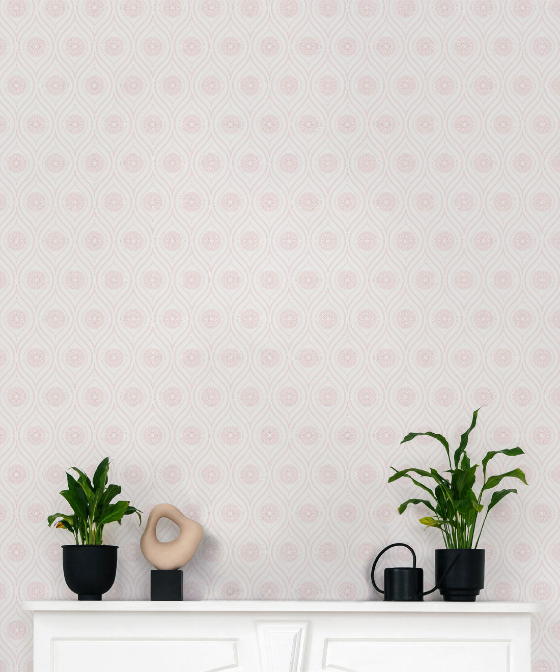 Retro Pop Wallpaper, Pink Reverse