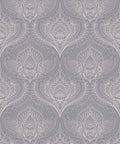 Baroque Fusion Wallpaper, Grey