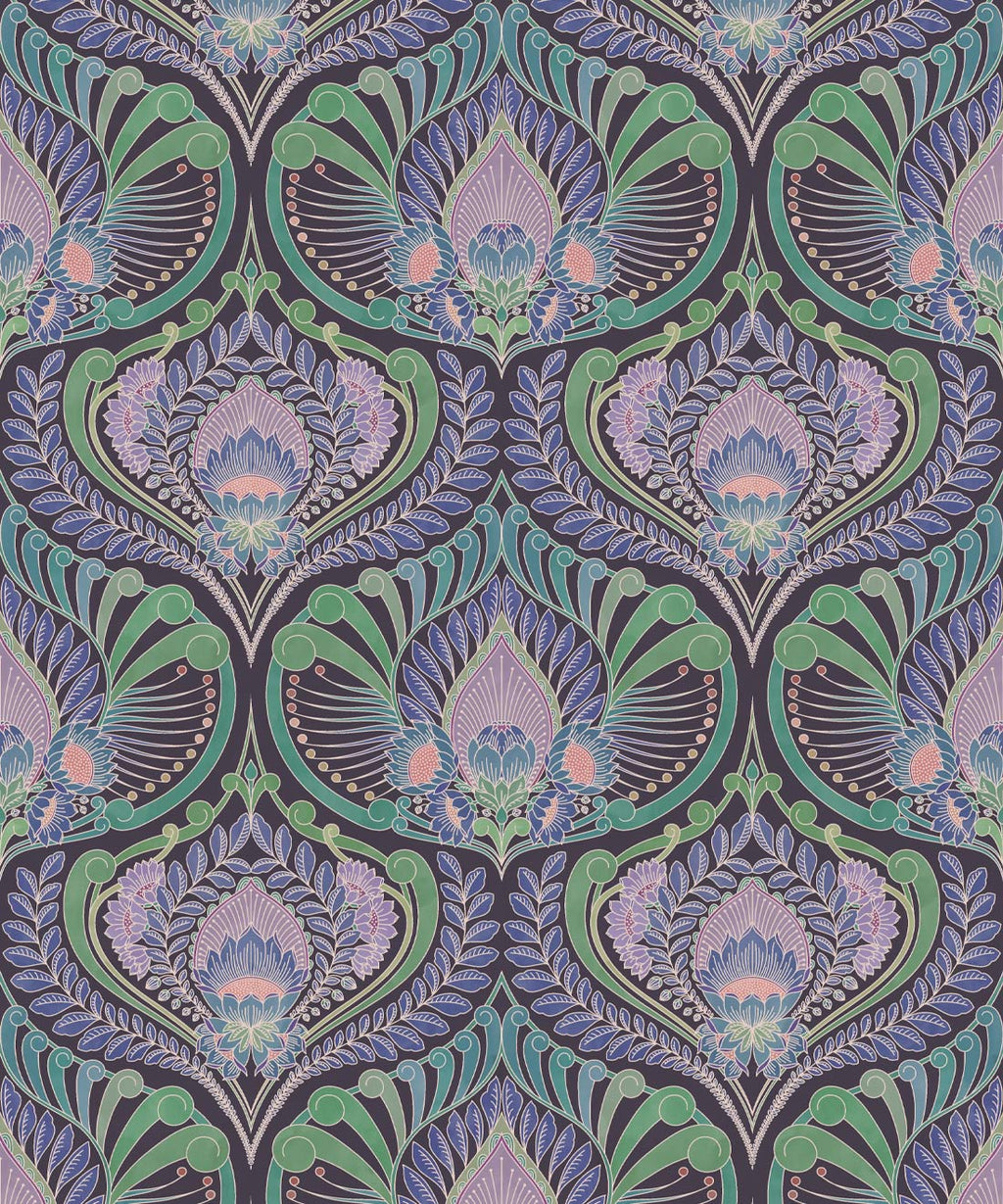 Baroque Fusion Wallpaper, Multi