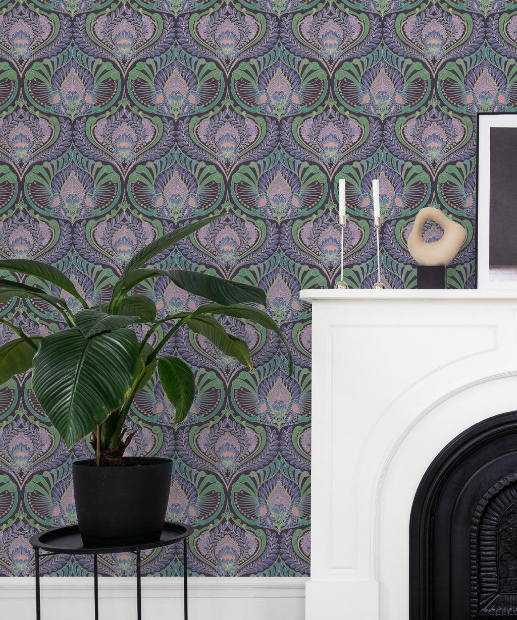 Baroque Fusion Wallpaper, Multi