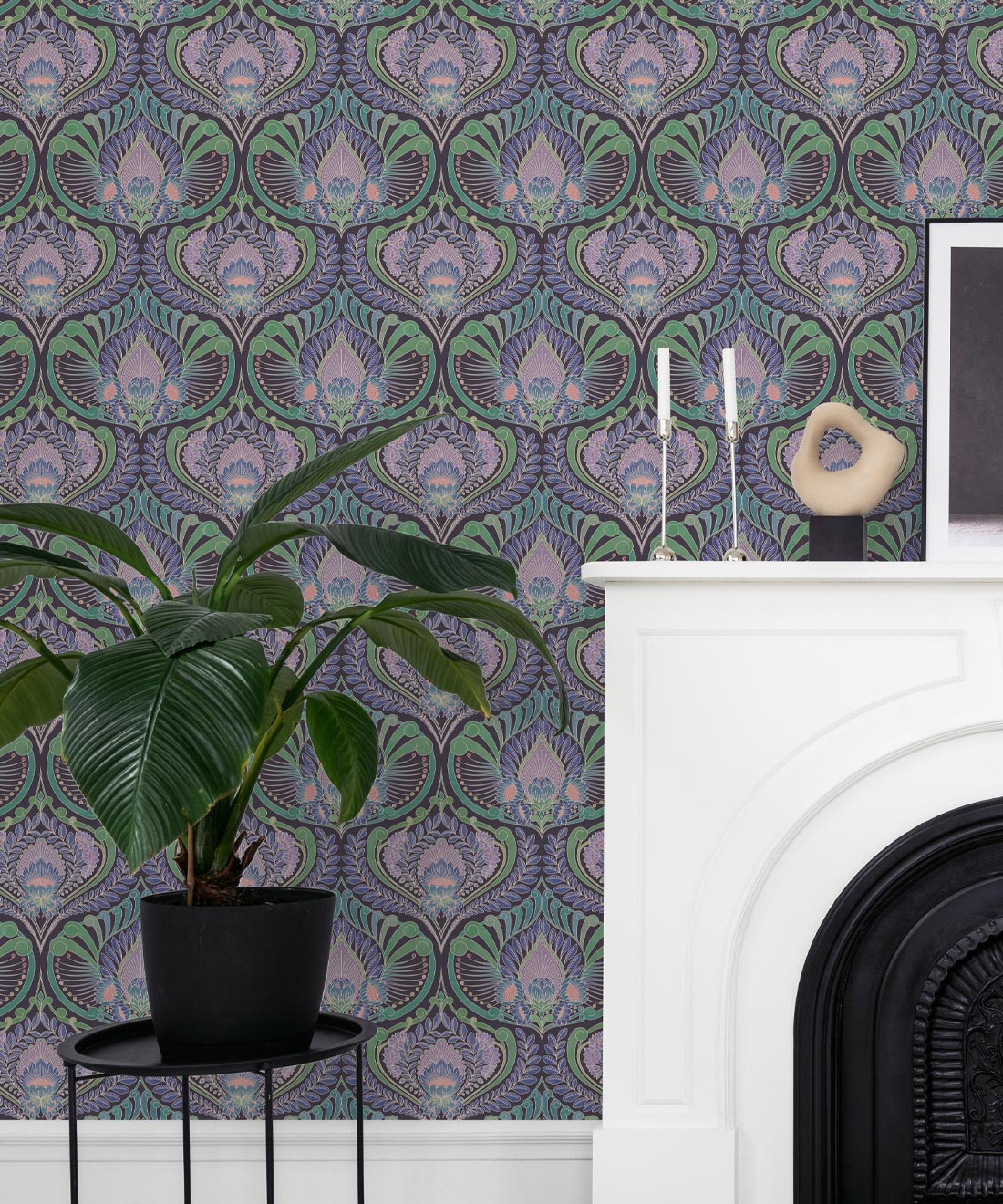 Baroque Fusion Wallpaper, Multi