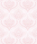 Baroque Fusion Wallpaper, Pink Reverse