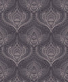 Baroque Fusion Wallpaper, Slate
