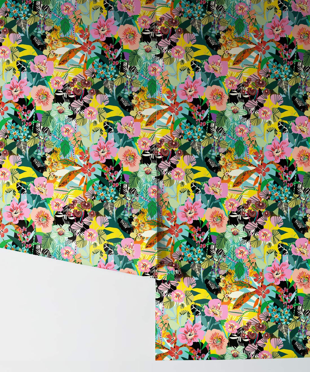 Jardin de Fleurs Wallpaper