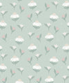 Daisy Wallpaper, Mint