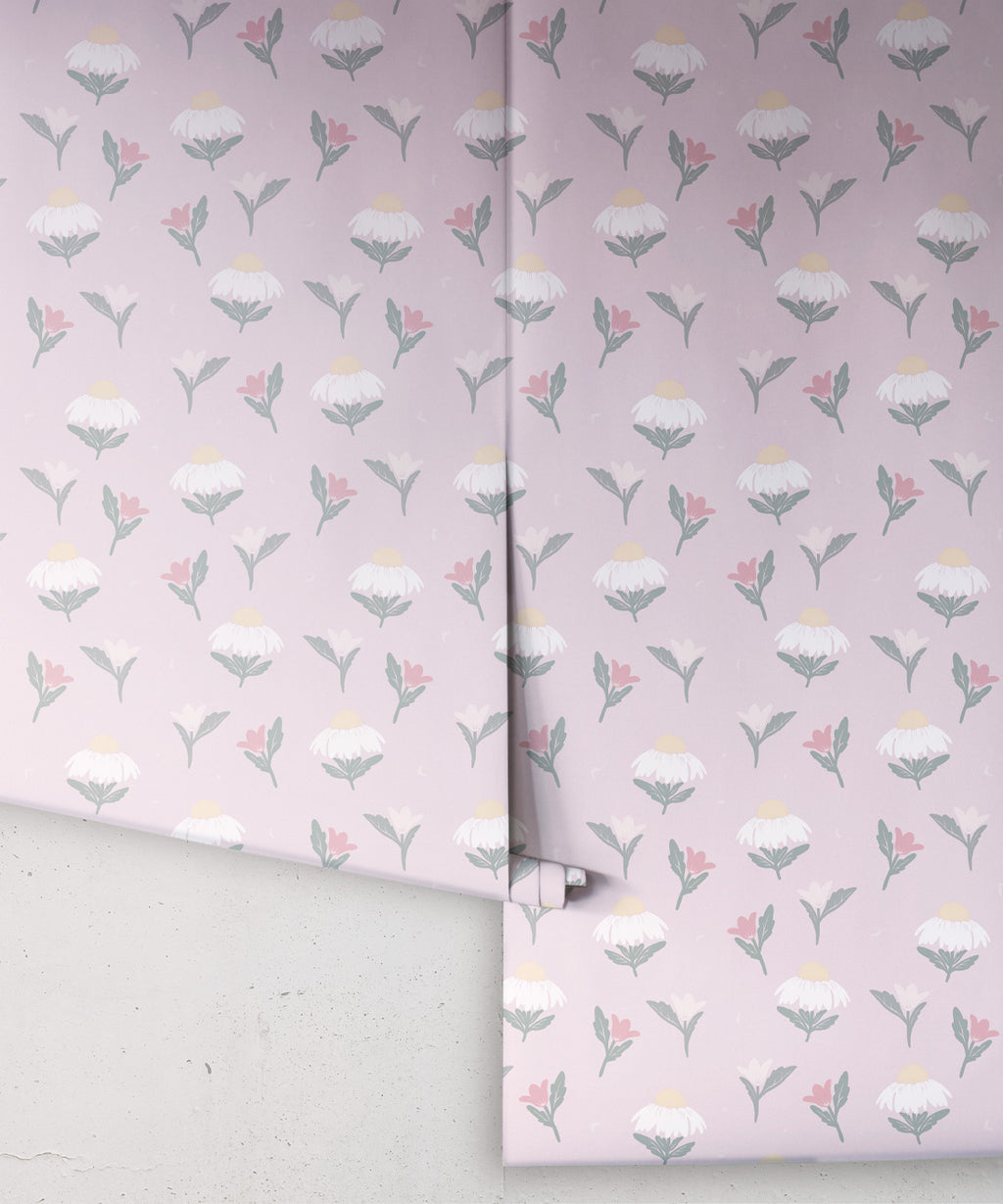 Daisy Wallpaper, Rose